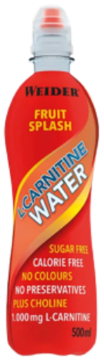 L-karnitinvatten Fruktst&auml;nk 500 ml x 6 enheter