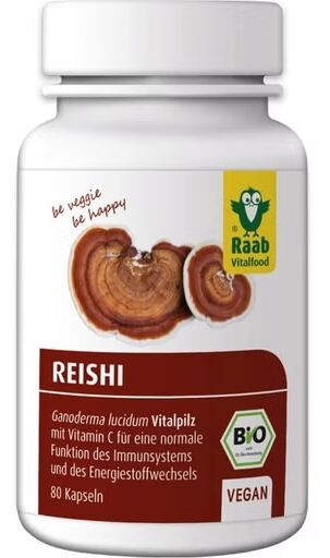Reishi 80 Kapslar Bio Sg Vegan