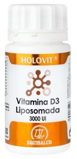 Equisalud Holovit Liposomed Vitamin D3 3000 Ui 50 kapslar