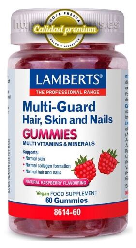 Multi Guard Hair Skin Nails 60 gummies jordgubb