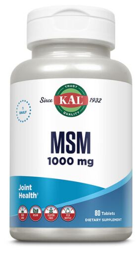 MSM 1000 mg 80 tabletter