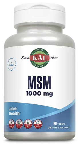 MSM 1000 mg 80 tabletter
