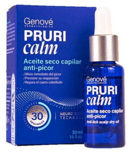 Genov&eacute; Pruricalm Anti-kl&aring;da Olja f&ouml;r torrt h&aring;r 30 ml