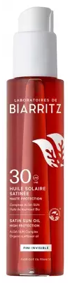 Laboratoires de Biarritz Sensorisk sololja SPF30 125 ml