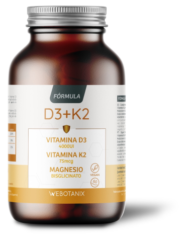 WeBotanix Vitamin D3+K2 60 kapslar