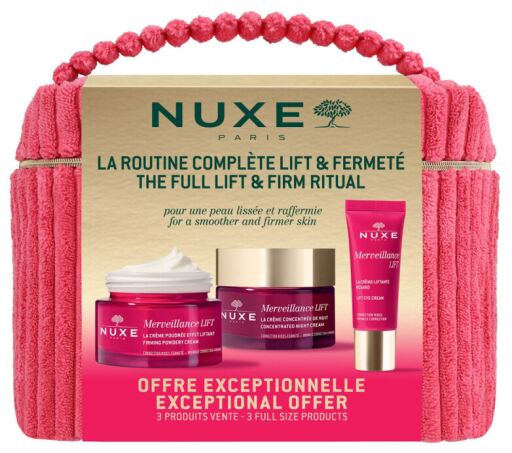 Nuxe Merveillance Lift Lift-Firmness Routine 4 delar
