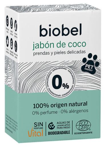 Biobel Kokosn&ouml;ttv&aring;l f&ouml;r kl&auml;der och k&auml;nslig hud 0% 240 gr