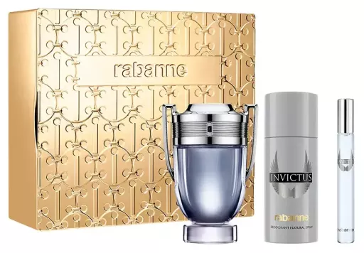 Rabanne Invictus 3-delat fodral