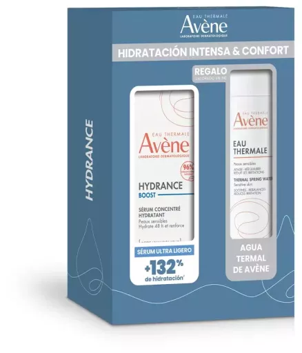 Av&egrave;ne Hydrance Boost Serum-fodral 2 delar