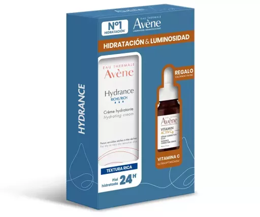 Hydrance Rich Moisturizing Cream + Serum 2-delat fodral