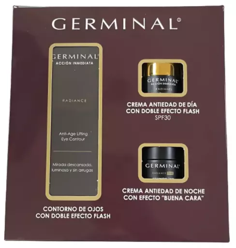 Germinal Omedelbar verkan Radiance &ouml;gonkontur set 3 delar