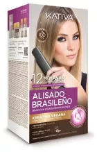 Professionell brasiliansk plattning Pro Blonde-etui 6 delar