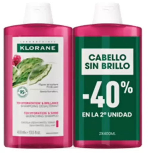 Klorane Barbarian Fig Schampo 2 x 400 ml