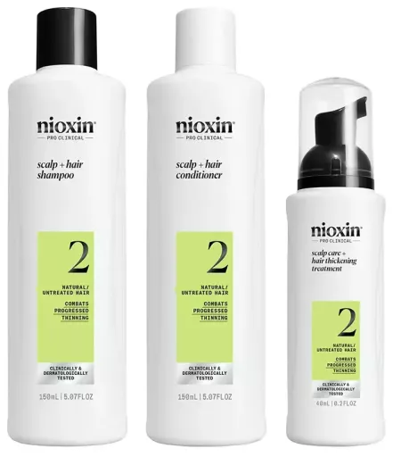 Nioxin System 2 Avancerat behandlingskit 3 delar