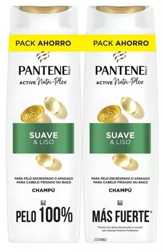 Pantene Mjukt och lent schampo 2 x 325 ml
