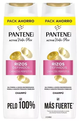 Pantene Defined Curls Schampo 2 x 325 ml