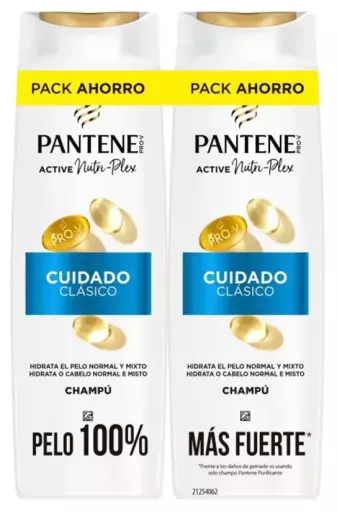 Pantene Klassiskt schampo 2 x 325 ml