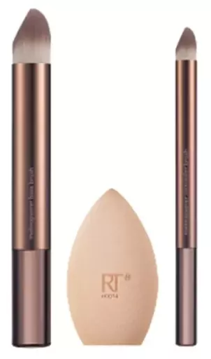 Makeupsaver Svamp + Borstefodral 3 delar