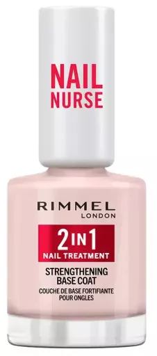 Rimmel London Nail Nurse 2-i-1 Nagelbehandling & Baslack 12 ml