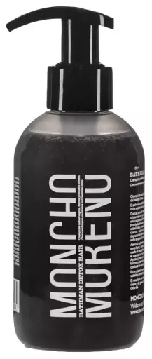 Moncho Moreno Bathman Detox h&aring;rschampo med tr&auml;kol