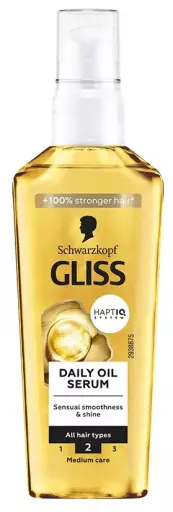 Schwarzkopf Gliss Dagligt Oljeserum 75 ml