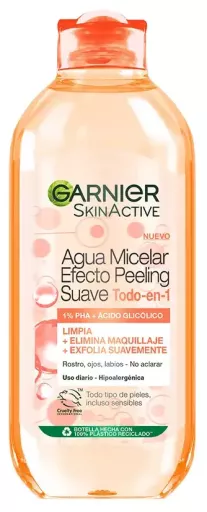Skin Active Micellar Water Mild Peeling Effect Allt i 1 400 ml