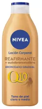 Q10 Uppstramande + Brun Utan Brun Bodylotion 400 ml
