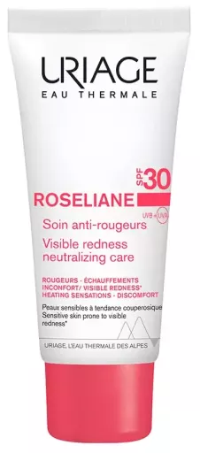 Uriage Roseliane ansiktskr&auml;m mot rodnad SPF 30 &aring;terfuktande 40 ml