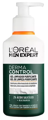 L'Or&eacute;al Paris Men Expert Derma Control Reng&ouml;rande Reng&ouml;ringsgel 260 ml