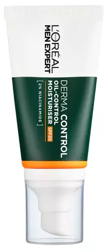 L'Or&eacute;al Paris Men Expert Derma Control Oil-Control Fuktgivande Kr&auml;m SPF30 40 ml