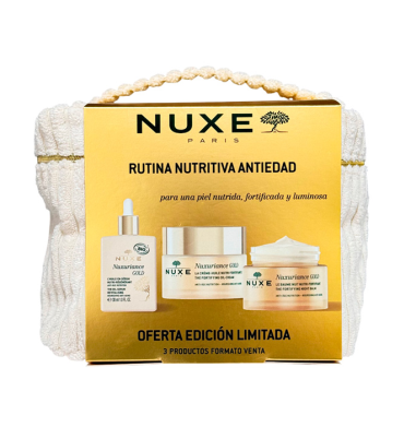 Nuxe Nuxuriance Gold Den n&auml;rande anti-agingrutinen, 3-pack