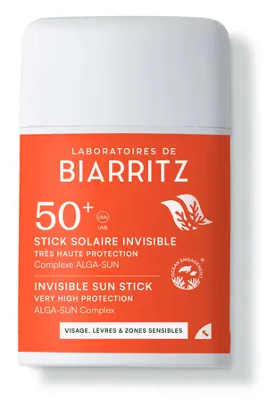 Laboratoires de Biarritz Solar Stick SPF 50+ Osynlig sensorisk 10 gr