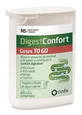 Ns Nutritional System Digestconfort Gaser To Go 60 tabletter