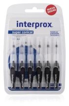 Interprox 4G Superkonisk Interdentalborste 6 enheter 33723 Interprox 4G Superkonisk Interdentalborste 6 enheter 33723
