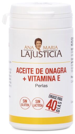 Ana Mar&iacute;a Lajusticia Nattljusolja + E-vitamin 80 p&auml;rlor