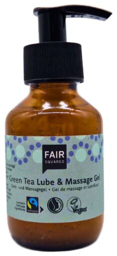 Fair Squared Intimt glidmedel massagegel gr&ouml;nt te 100 ml