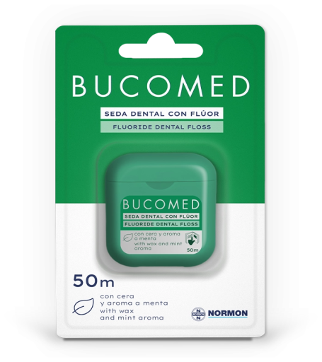 Normon Bucomed tandtr&aring;d med fluor 50 ml Mint