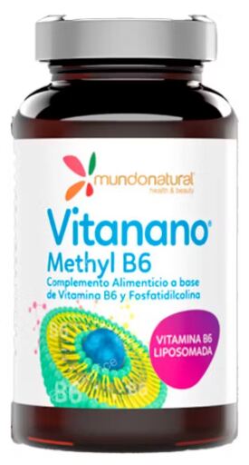 Mundo Natural Vitanano metyl B6 30 kapslar