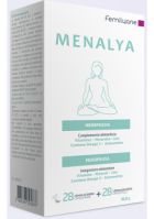 Menalya Menopause 28 hårda kapslar + 28 mjuka kapslar Menalya Menopause 28 hårda kapslar + 28 mjuka kapslar