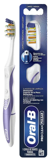 Oral-B Pulsar Vibrerande Tandborste 35 Mellanstora Batterier