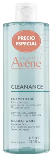 Av&egrave;ne Reng&ouml;rande micell&auml;rt vatten 400 ml