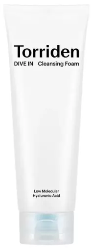 Torriden Dive-In l&aring;gmolekyl&auml;r hyaluronsyra reng&ouml;ringsskum 150 ml