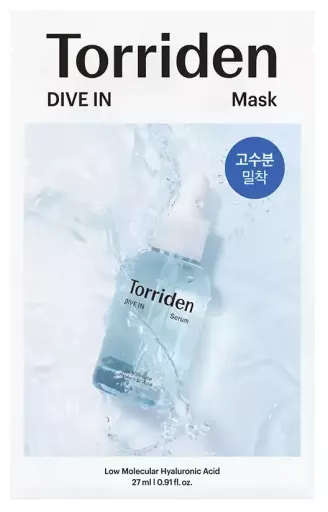 Dive-In ansiktsmask med l&aring;gmolekyl&auml;r hyaluronsyra 27 ml