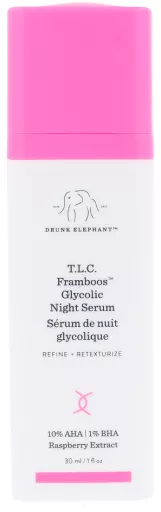 Drunk Elephant TLC Framboos glykolsyrat nattserum 30 ml