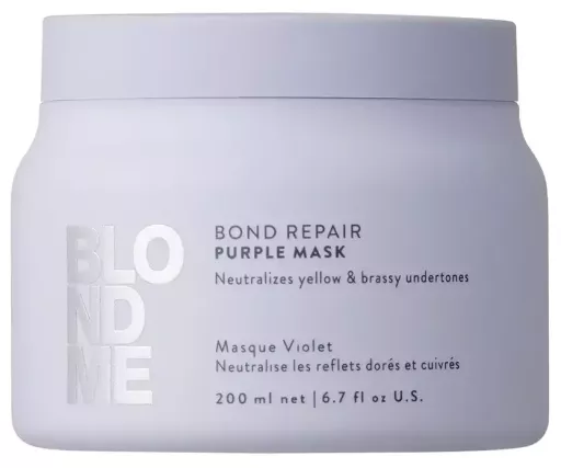 Schwarzkopf Blondme Bond Repair Lila Behandling 200 ml