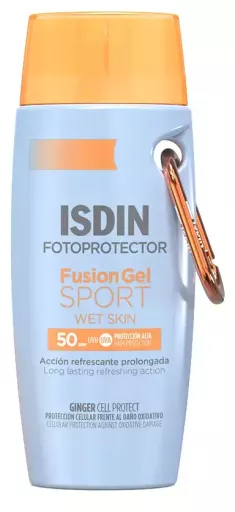 Isdin Fusion Gel Sport solskyddsmedel SPF 50 100 ml