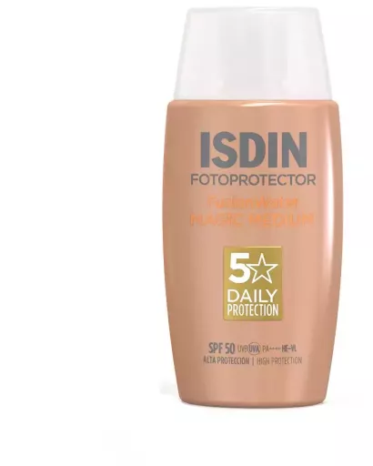 Isdin Fusion Water Color solskyddsmedel SPF 50 #Medium 50 ml