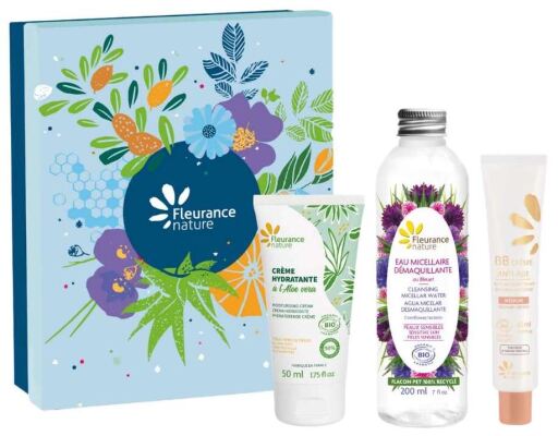 Fleurance Nature 3-delat set f&ouml;r ansiktssk&ouml;nhetsritualer