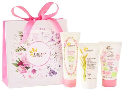 Fleurance Nature Trio Voyage Rosa 3-delad v&auml;ska