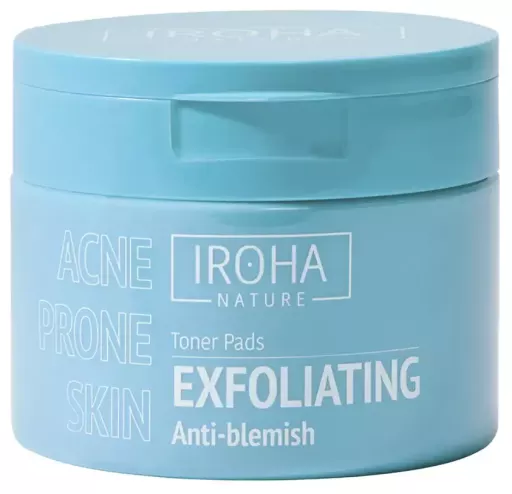 Iroha Exfolierande tonerskivor f&ouml;r akneben&auml;gen hud 50 enheter